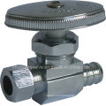 Pex Inlet Straight Type Handle Brass Valve (K18)